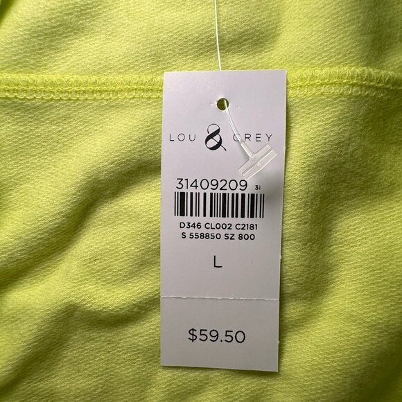 Lou & Grey Signature Soft Pull On Lounge Shorts And Shirt Set Medium Large - Picture 7 of 7